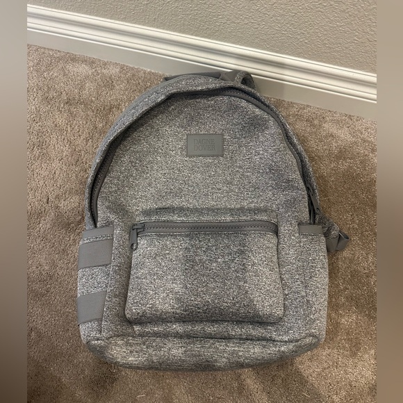 Dagne Dover Handbags - Dagne Dover Gray Large Backpack